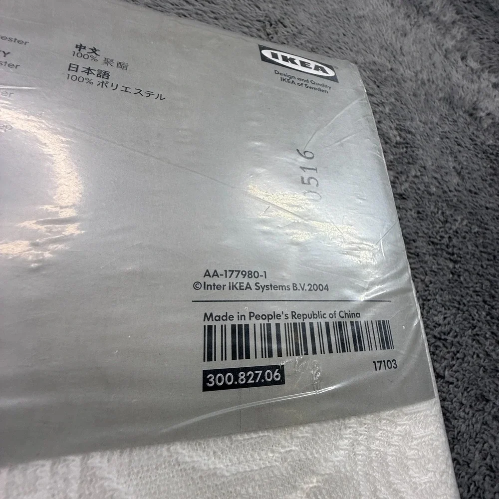Ikea Lydia Cirkel B Becker M Bache White Curtains Pair NEW 57